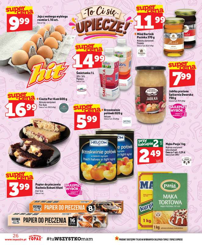 TOPAZ - gazetka promocyjna Gazetka od czwartku 08.10 do środy 14.10 - strona 26