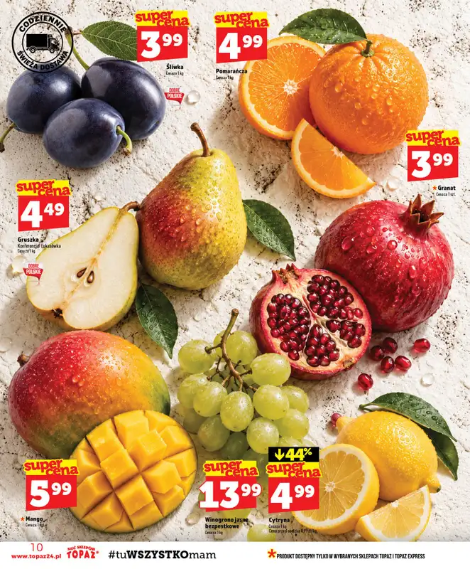 TOPAZ - gazetka promocyjna Gazetka od czwartku 08.10 do środy 14.10 - strona 10