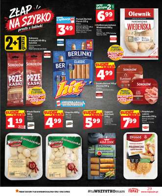 TOPAZ - gazetka promocyjna Gazetka od czwartku 08.10 do środy 14.10 - strona 29