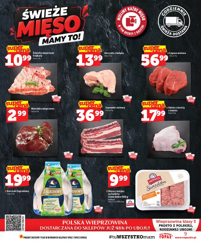 TOPAZ - gazetka promocyjna Gazetka od czwartku 08.10 do środy 14.10 - strona 9
