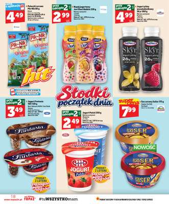 TOPAZ - gazetka promocyjna Gazetka od czwartku 08.10 do środy 14.10 - strona 18