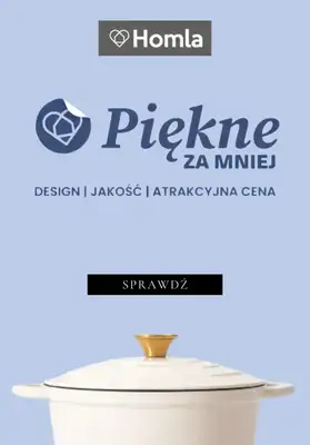 Homla - gazetka promocyjna Piękne za mniej od piątku 02.10 