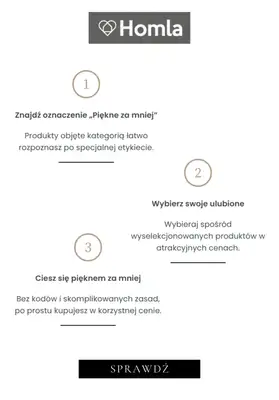 Homla - gazetka promocyjna Piękne za mniej od piątku 02.10  - strona 2