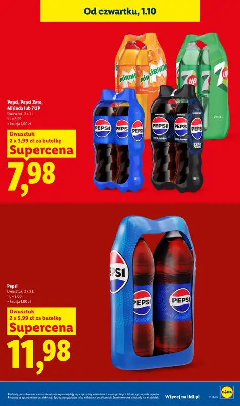 Lidl - gazetka promocyjna Oferta od czwartku od czwartku 01.10 do soboty 03.10 - strona 21