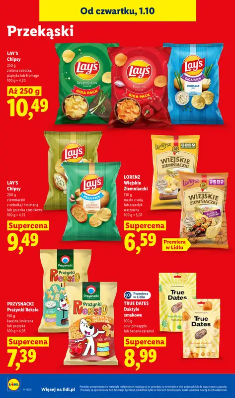 Lidl - gazetka promocyjna Oferta od czwartku od czwartku 01.10 do soboty 03.10 - strona 82