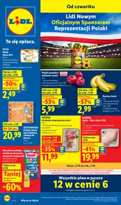 Lidl - gazetka promocyjna Oferta od czwartku od czwartku 01.10 do soboty 03.10