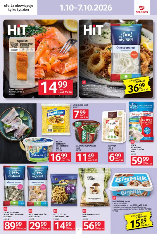 Selgros - gazetka promocyjna Jeszcze więcej super promocji! od piątku 02.10 do środy 07.10 - strona 4