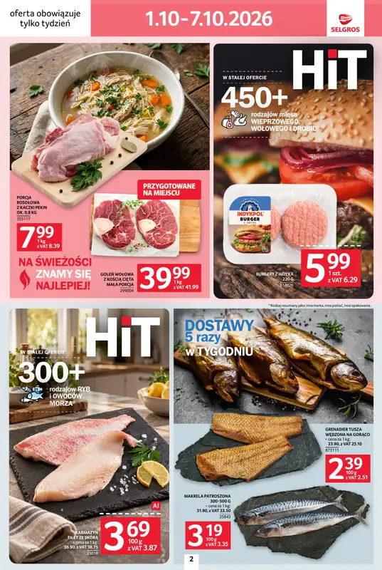 Selgros - gazetka promocyjna Jeszcze więcej super promocji!   - strona 2