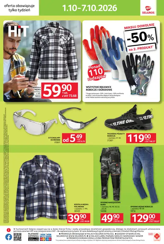 Selgros - gazetka promocyjna Jeszcze więcej super promocji! od piątku 02.10 do środy 07.10 - strona 11