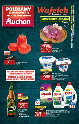 Wafelek - gazetka promocyjna Gazetka od poniedziałku 05.10 do soboty 17.10