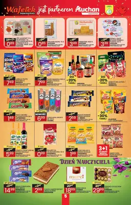 Wafelek - gazetka promocyjna Gazetka od poniedziałku 05.10 do soboty 17.10 - strona 5