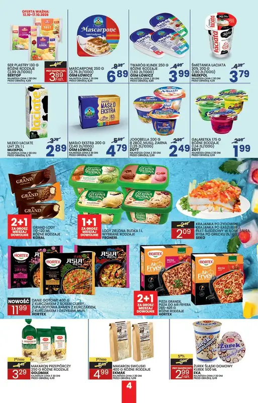 Wafelek - gazetka promocyjna Gazetka od poniedziałku 05.10 do soboty 17.10 - strona 4