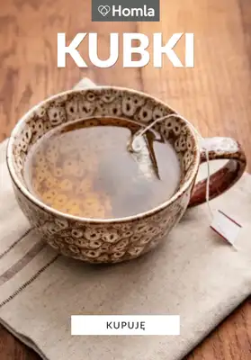 Homla - gazetka promocyjna Kubki do kawy i herbaty od niedzieli 04.10 