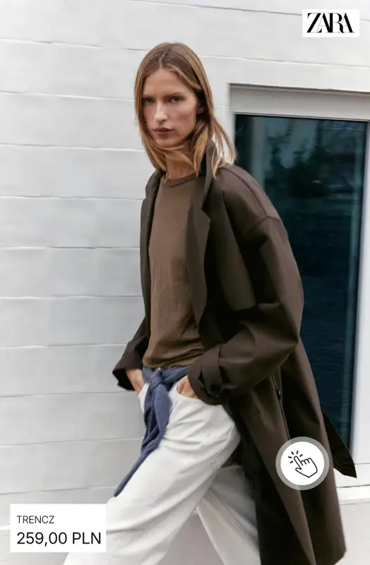 Zara - gazetka promocyjna Trencze damskie od soboty 03.10  - strona 11