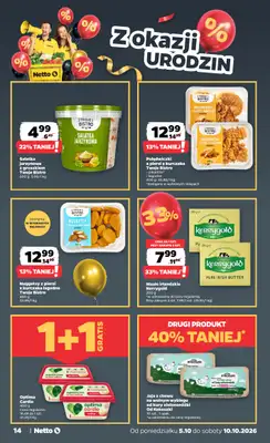 Netto - gazetka promocyjna Gazetka Spożywcza od poniedziałku 05.10 do soboty 10.10 - strona 14