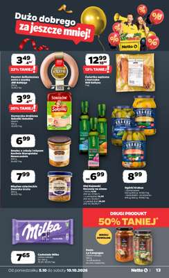 Netto - gazetka promocyjna Gazetka Spożywcza od poniedziałku 05.10 do soboty 10.10 - strona 13