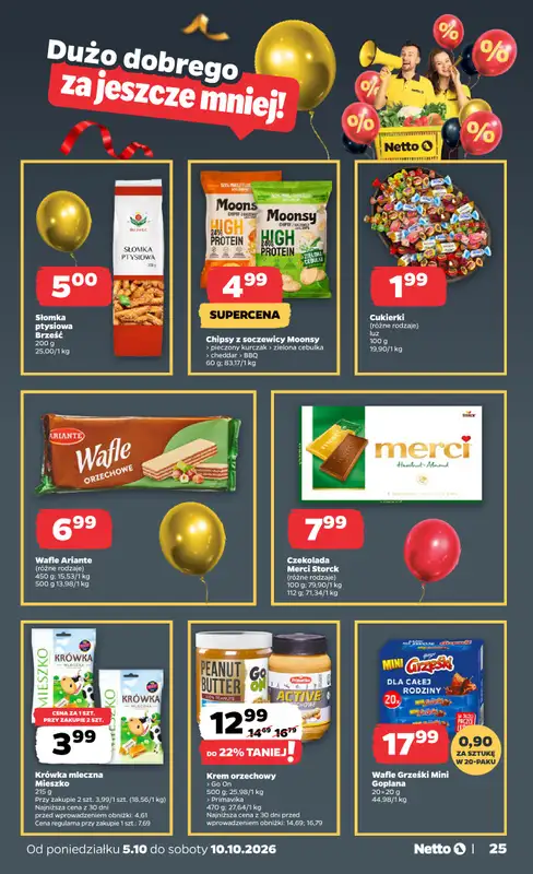 Netto - gazetka promocyjna Gazetka Spożywcza od poniedziałku 05.10 do soboty 10.10 - strona 25