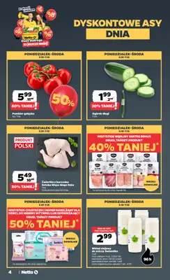 Netto - gazetka promocyjna Gazetka Spożywcza od poniedziałku 05.10 do soboty 10.10 - strona 4