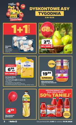 Netto - gazetka promocyjna Gazetka Spożywcza od poniedziałku 05.10 do soboty 10.10 - strona 2