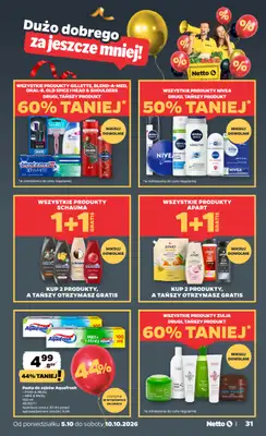 Netto - gazetka promocyjna Gazetka Spożywcza od poniedziałku 05.10 do soboty 10.10 - strona 31