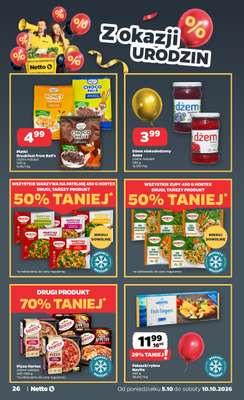 Netto - gazetka promocyjna Gazetka Spożywcza od poniedziałku 05.10 do soboty 10.10 - strona 26