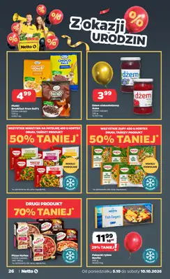 Netto - gazetka promocyjna Gazetka Spożywcza od poniedziałku 05.10 do soboty 10.10 - strona 26