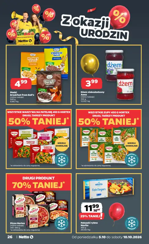 Netto - gazetka promocyjna Gazetka Spożywcza od poniedziałku 05.10 do soboty 10.10 - strona 26