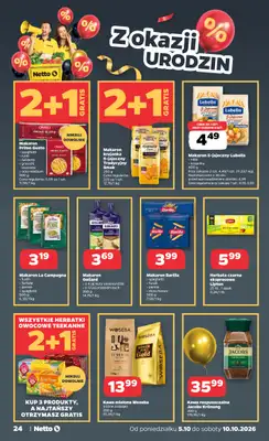 Netto - gazetka promocyjna Gazetka Spożywcza od poniedziałku 05.10 do soboty 10.10 - strona 24
