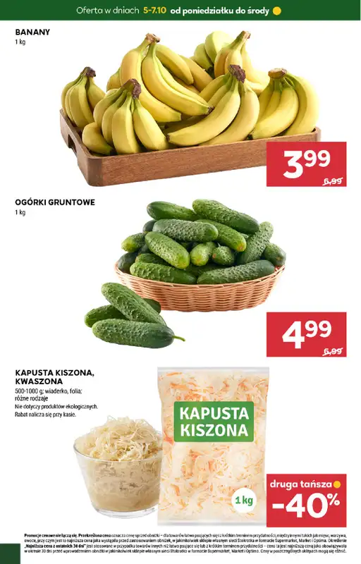 Stokrotka - gazetka promocyjna Hity na start od poniedziałku 05.10 do środy 07.10 - strona 3