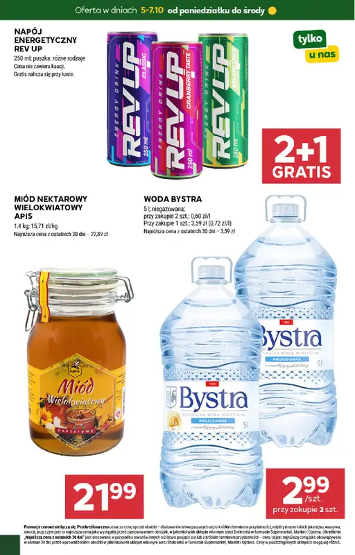 Stokrotka - gazetka promocyjna Hity na start od poniedziałku 05.10 do środy 07.10 - strona 4