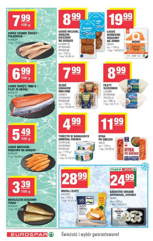 SPAR - gazetka promocyjna Gazetka Eurospar od środy 07.10 do niedzieli 18.10 - strona 8