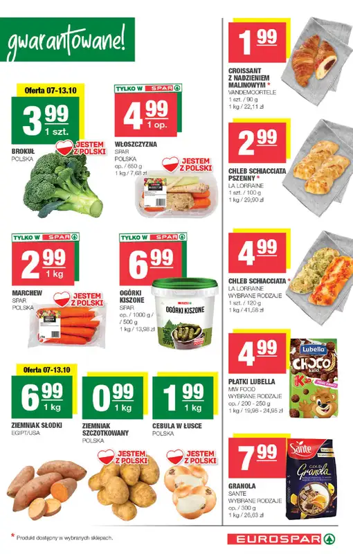 SPAR - gazetka promocyjna Gazetka Eurospar od środy 07.10 do niedzieli 18.10 - strona 3