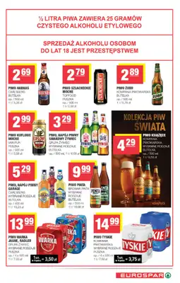 SPAR - gazetka promocyjna Gazetka Eurospar od środy 07.10 do niedzieli 18.10 - strona 15