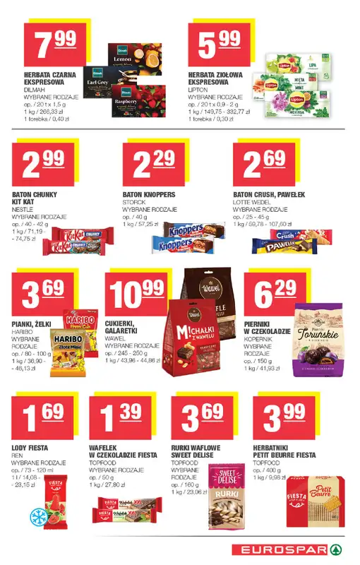 SPAR - gazetka promocyjna Gazetka Eurospar od środy 07.10 do niedzieli 18.10 - strona 11