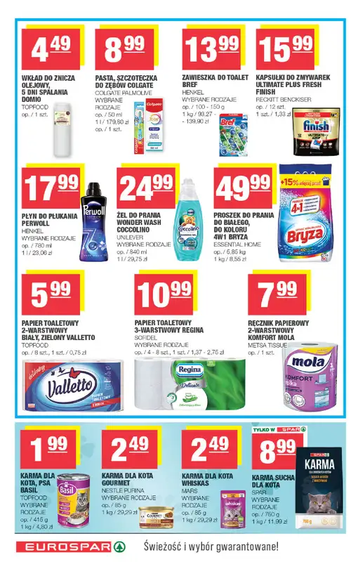 SPAR - gazetka promocyjna Gazetka Eurospar od środy 07.10 do niedzieli 18.10 - strona 14