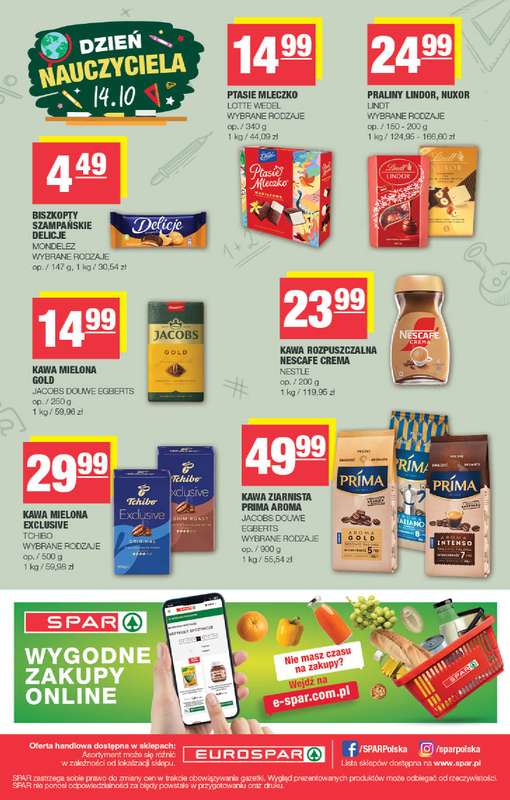 SPAR - gazetka promocyjna Gazetka Eurospar od środy 07.10 do niedzieli 18.10 - strona 16