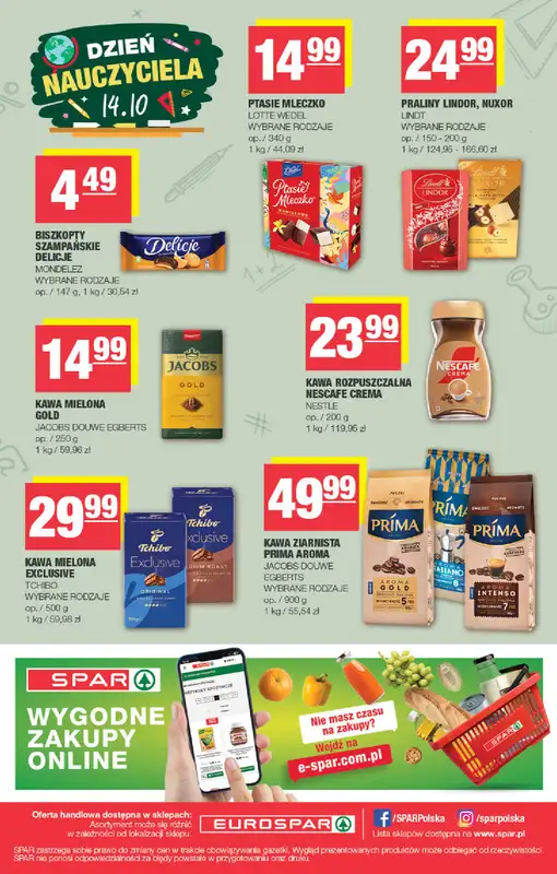 SPAR - gazetka promocyjna Gazetka Eurospar od środy 07.10 do niedzieli 18.10 - strona 16