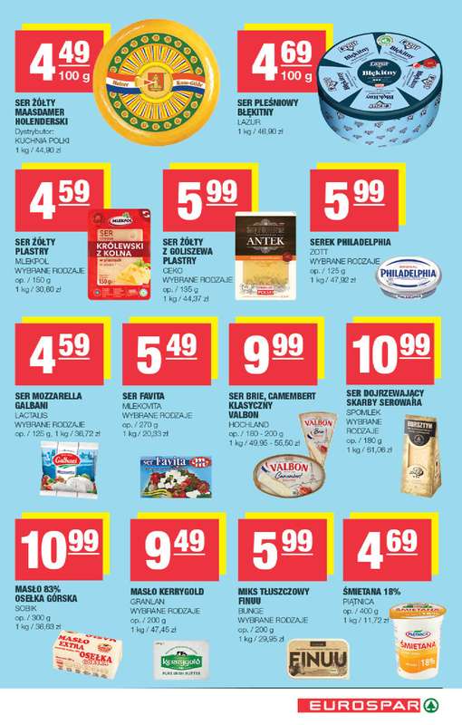 SPAR - gazetka promocyjna Gazetka Eurospar od środy 07.10 do niedzieli 18.10 - strona 5