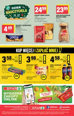 SPAR - gazetka promocyjna Gazetka Spar od środy 07.10 do niedzieli 18.10 - strona 8