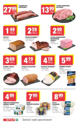 SPAR - gazetka promocyjna Gazetka Spar od środy 07.10 do niedzieli 18.10 - strona 4