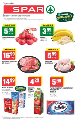 SPAR - gazetka promocyjna Gazetka Spar od środy 07.10 do niedzieli 18.10