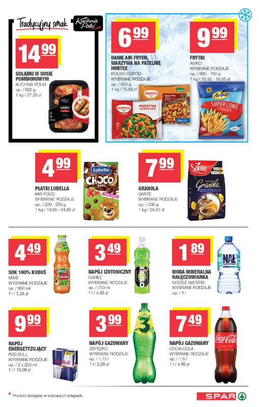 SPAR - gazetka promocyjna Gazetka Spar od środy 07.10 do niedzieli 18.10 - strona 5