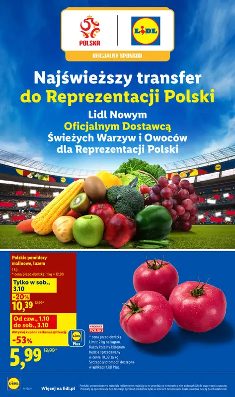 Lidl - gazetka promocyjna Oferta od czwartku od czwartku 01.10 do soboty 03.10 - strona 42