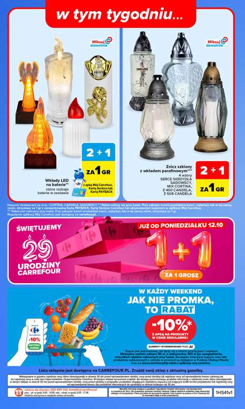 Carrefour - gazetka promocyjna Gazetka Carrefour od poniedziałku od poniedziałku 05.10 do soboty 10.10 - strona 60