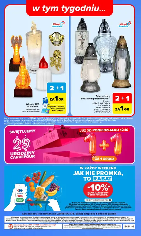 Carrefour - gazetka promocyjna Gazetka Carrefour od poniedziałku od poniedziałku 05.10 do soboty 10.10 - strona 60