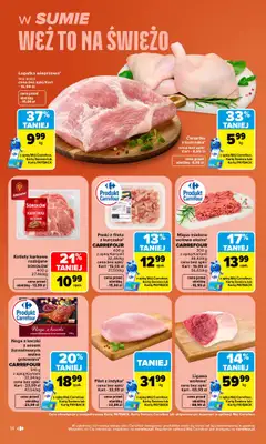 Carrefour - gazetka promocyjna Gazetka Carrefour od poniedziałku od poniedziałku 05.10 do soboty 10.10 - strona 14