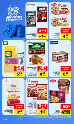 Carrefour - gazetka promocyjna Gazetka Carrefour od poniedziałku od poniedziałku 05.10 do soboty 10.10 - strona 36