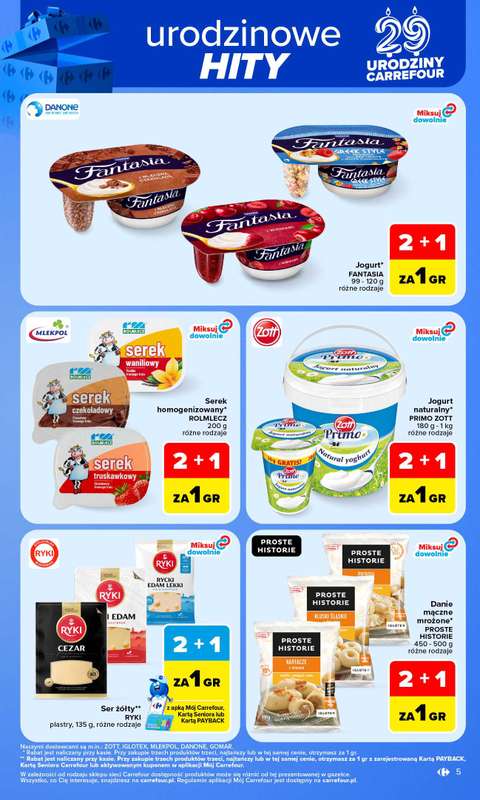 Carrefour - gazetka promocyjna Gazetka Carrefour od poniedziałku od poniedziałku 05.10 do soboty 10.10 - strona 5