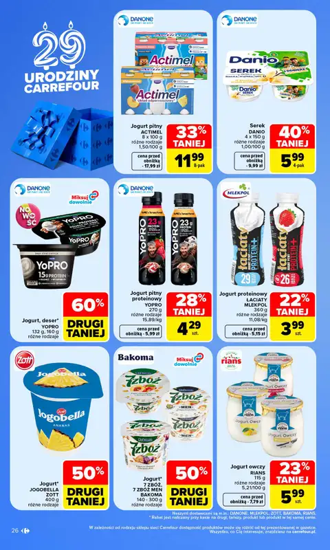 Carrefour - gazetka promocyjna Gazetka Carrefour od poniedziałku od poniedziałku 05.10 do soboty 10.10 - strona 26