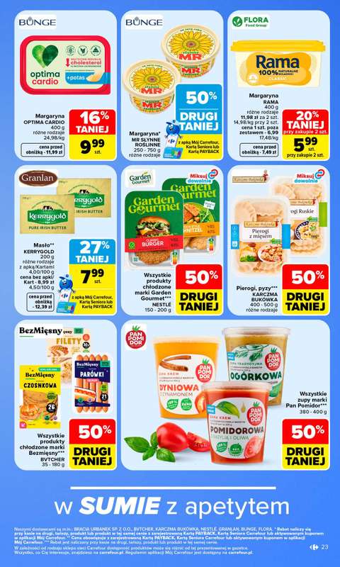 Carrefour - gazetka promocyjna Gazetka Carrefour od poniedziałku od poniedziałku 05.10 do soboty 10.10 - strona 23